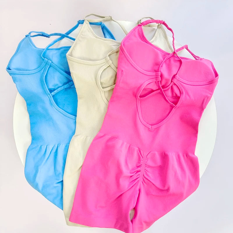 The Contour Knit Jumpsuit with Pads