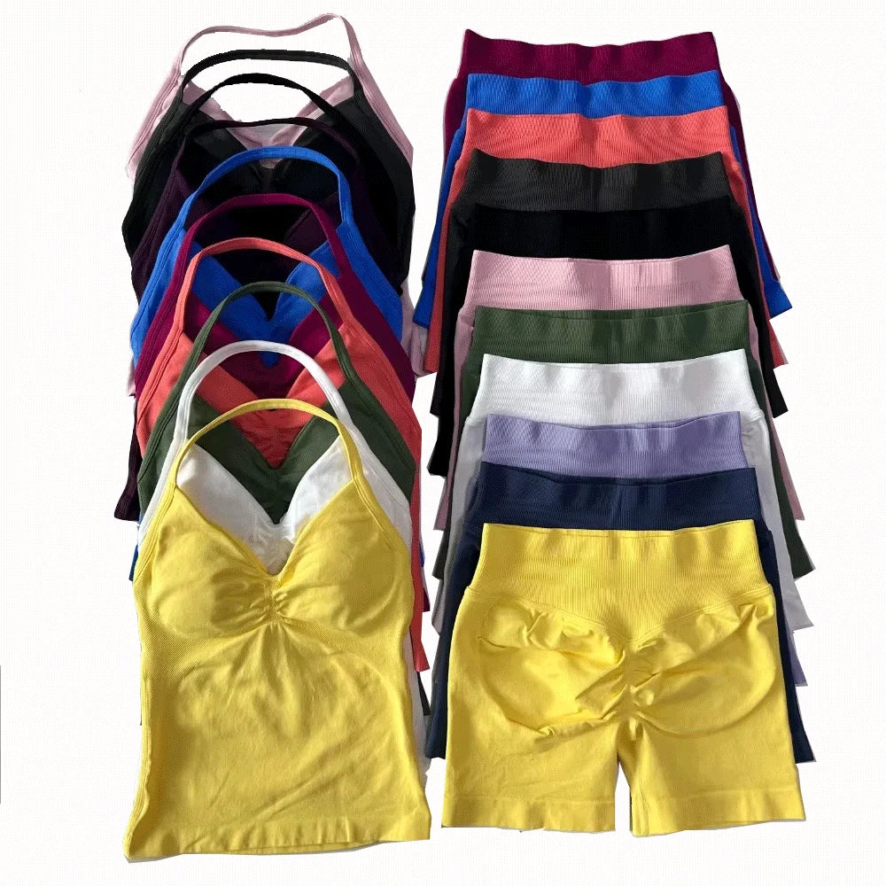 ImpactSculpt™ High-Waist Scrunch Set (2PC)