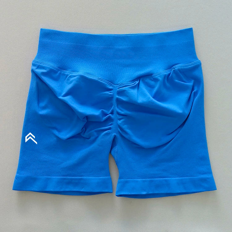 Oneractive High Waist Amplify Seamless Shorts Women Scrunch Butt Yoga Shorts Push Up Gym Shorts Athletic Booty Workout Short