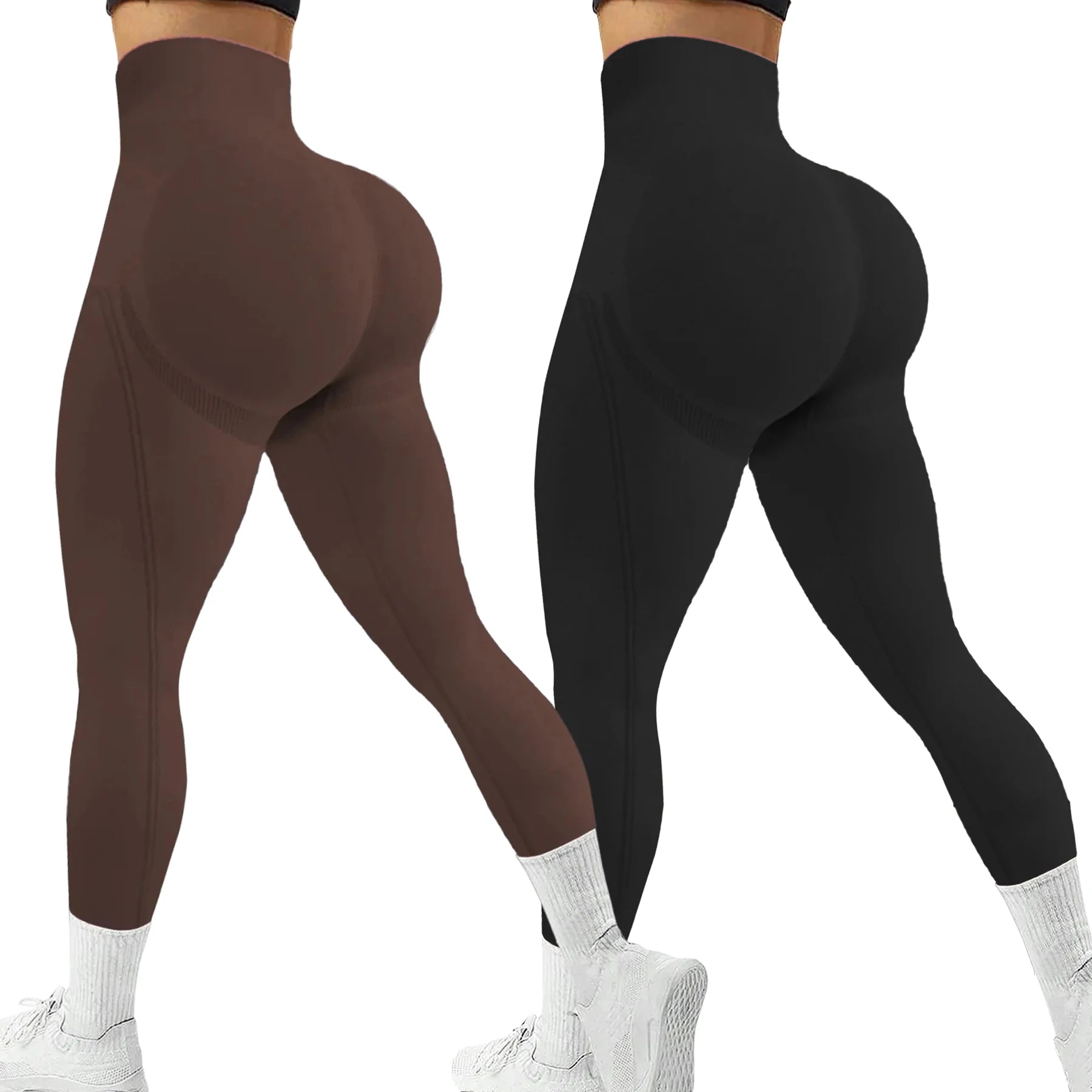 ElevateSculpt" Seamless 2-Pack Leggings