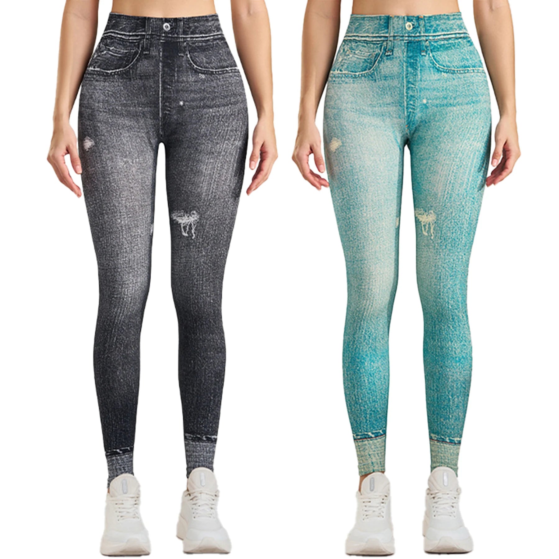 ElevateSculpt" Seamless 2-Pack Leggings