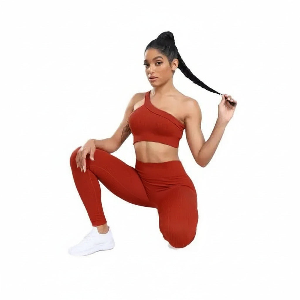 Ribbed Freedom Seamless Fitness Outfit
