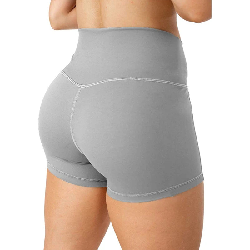 The Contour Knit V-Cross Yoga Shorts