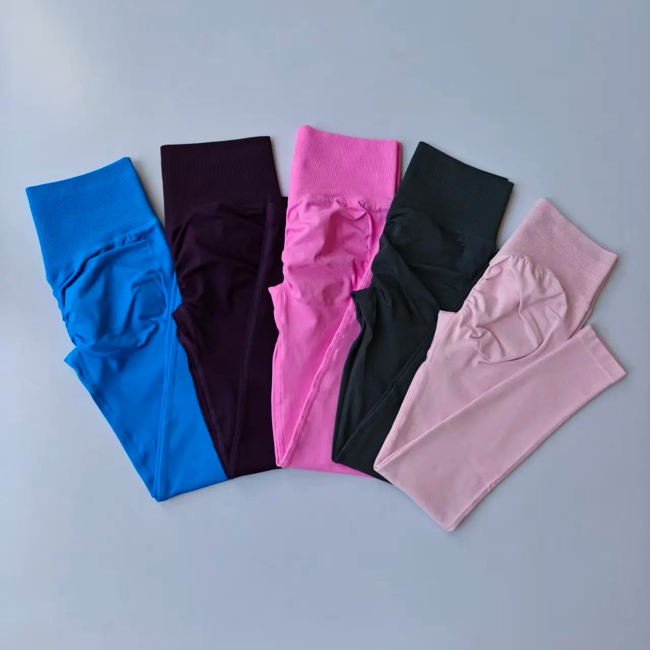 Seamless High Waist Leggings Peach Butt Lifting Fitness Pants Tight Stretch Thin Quick-drying Breathable Yoga Suit Sports Pants