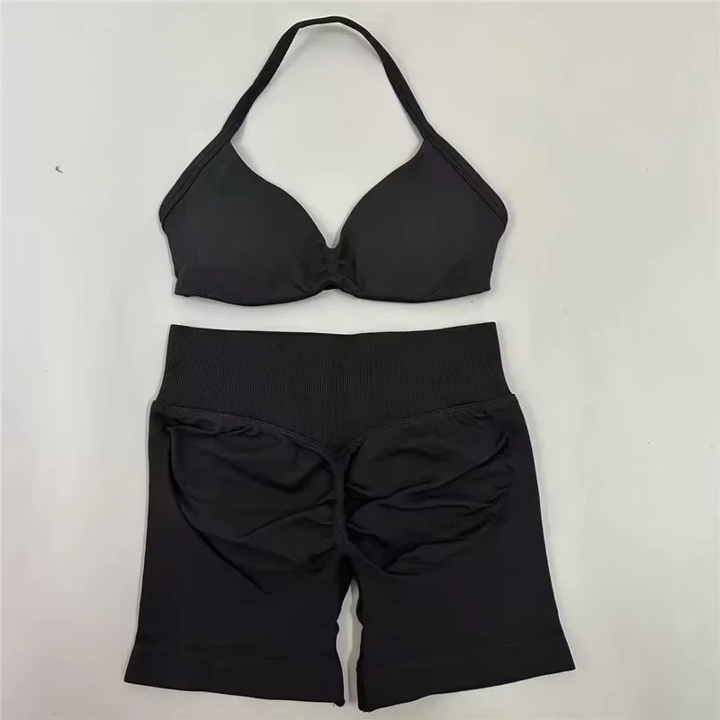ImpactSculpt™ High-Waist Scrunch Set (2PC)