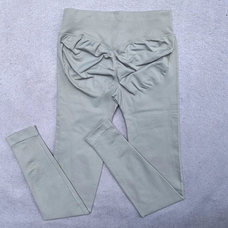 Sculpt & Lift Ribbed Seamless Leggings