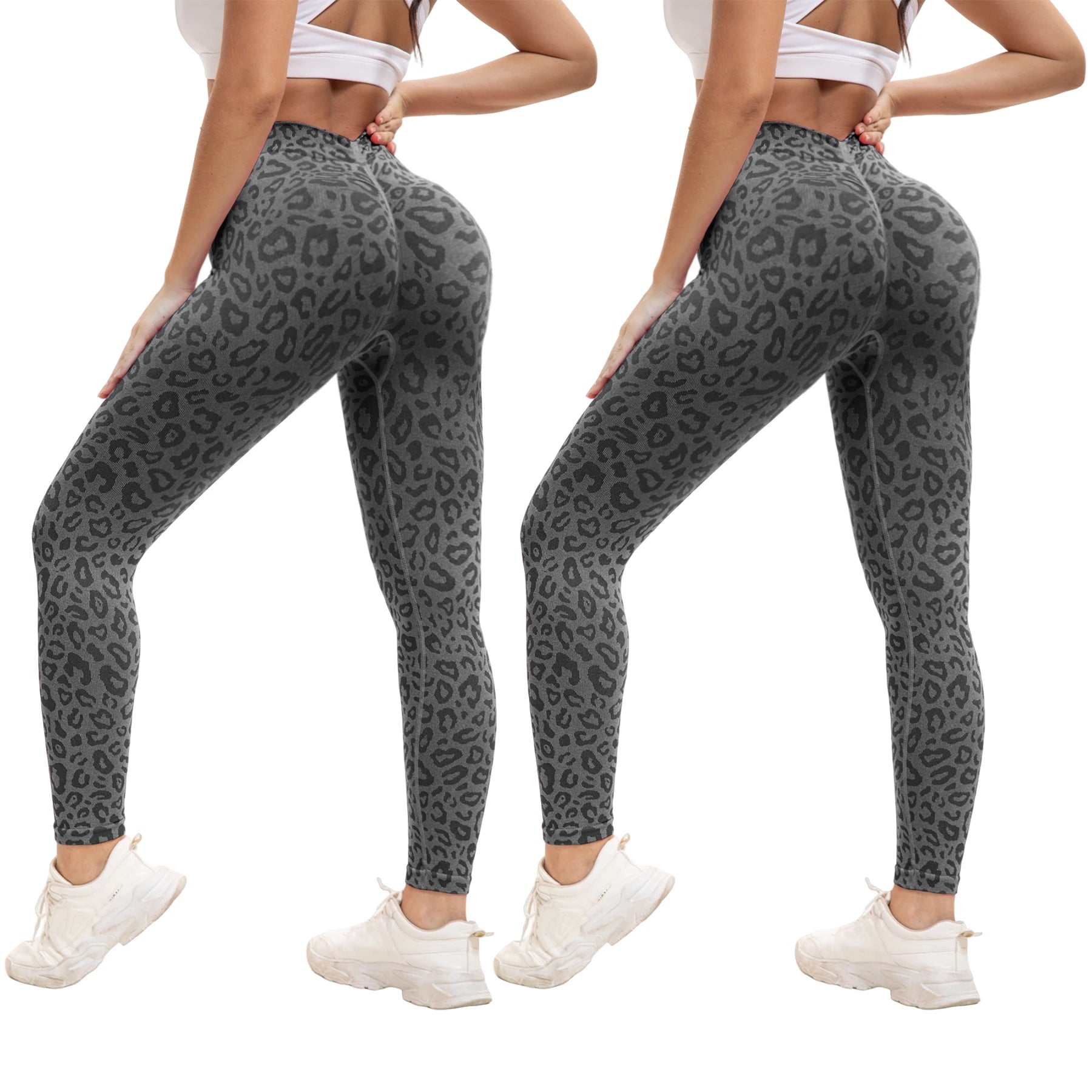 ElevateSculpt" Seamless 2-Pack Leggings