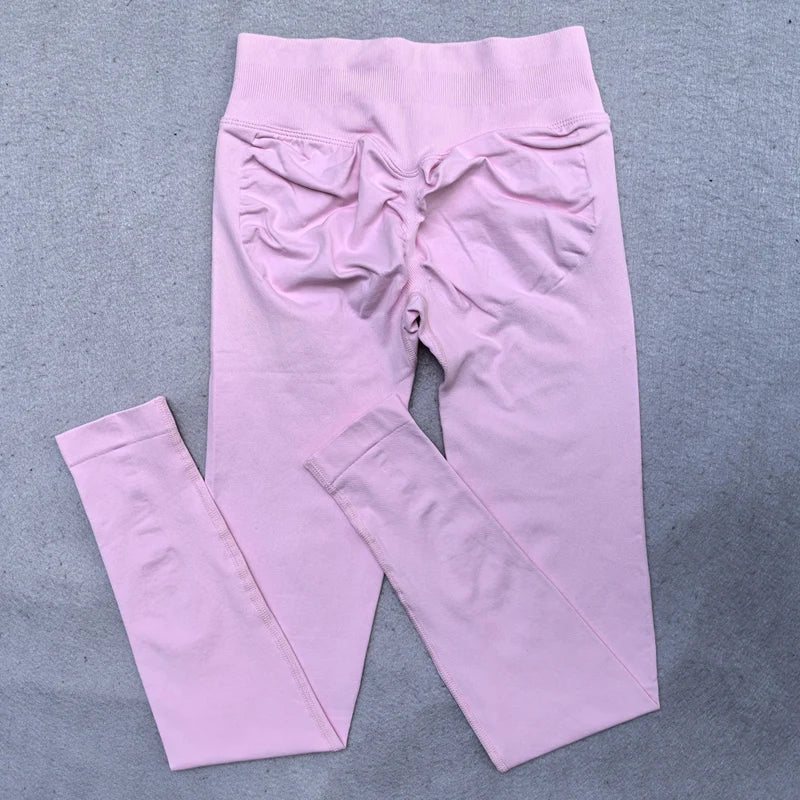 Sculpt & Lift Ribbed Seamless Leggings