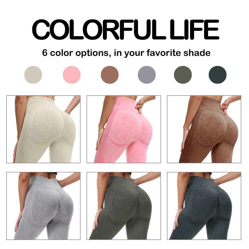 ElevateSculpt" Seamless 2-Pack Leggings