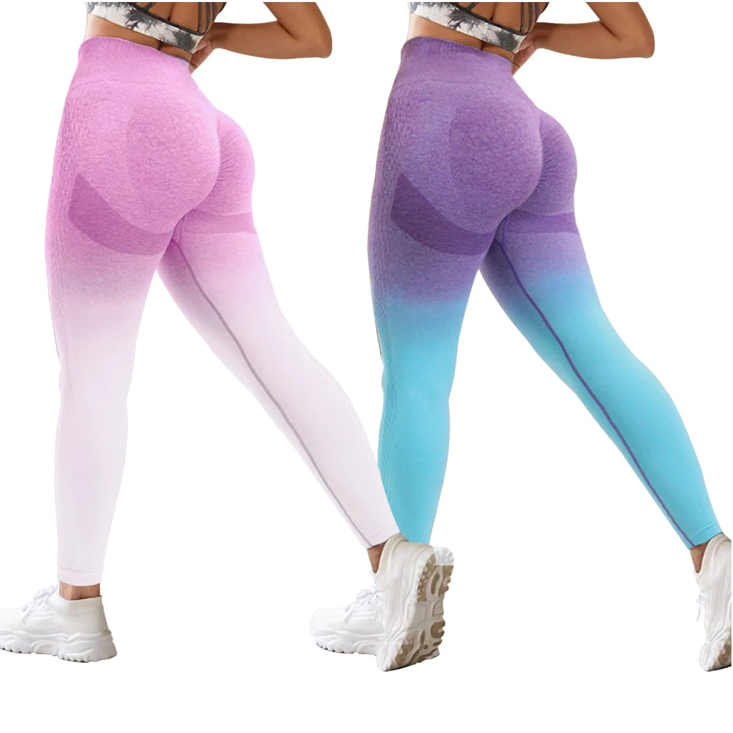 ElevateSculpt" Seamless 2-Pack Leggings