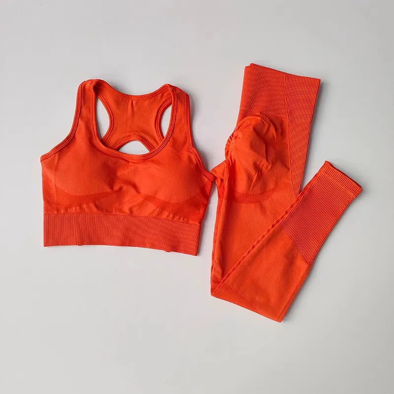 Elevate Ribbed Tracksuit & Bra Set
