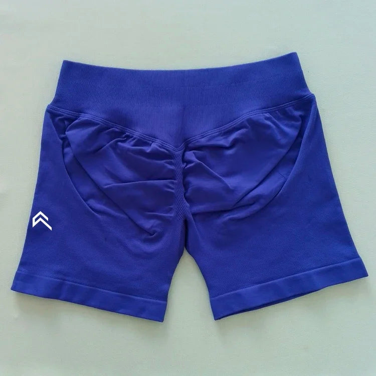 Oneractive High Waist Amplify Seamless Shorts Women Scrunch Butt Yoga Shorts Push Up Gym Shorts Athletic Booty Workout Short