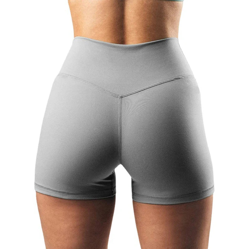 The Contour Knit V-Cross Yoga Shorts