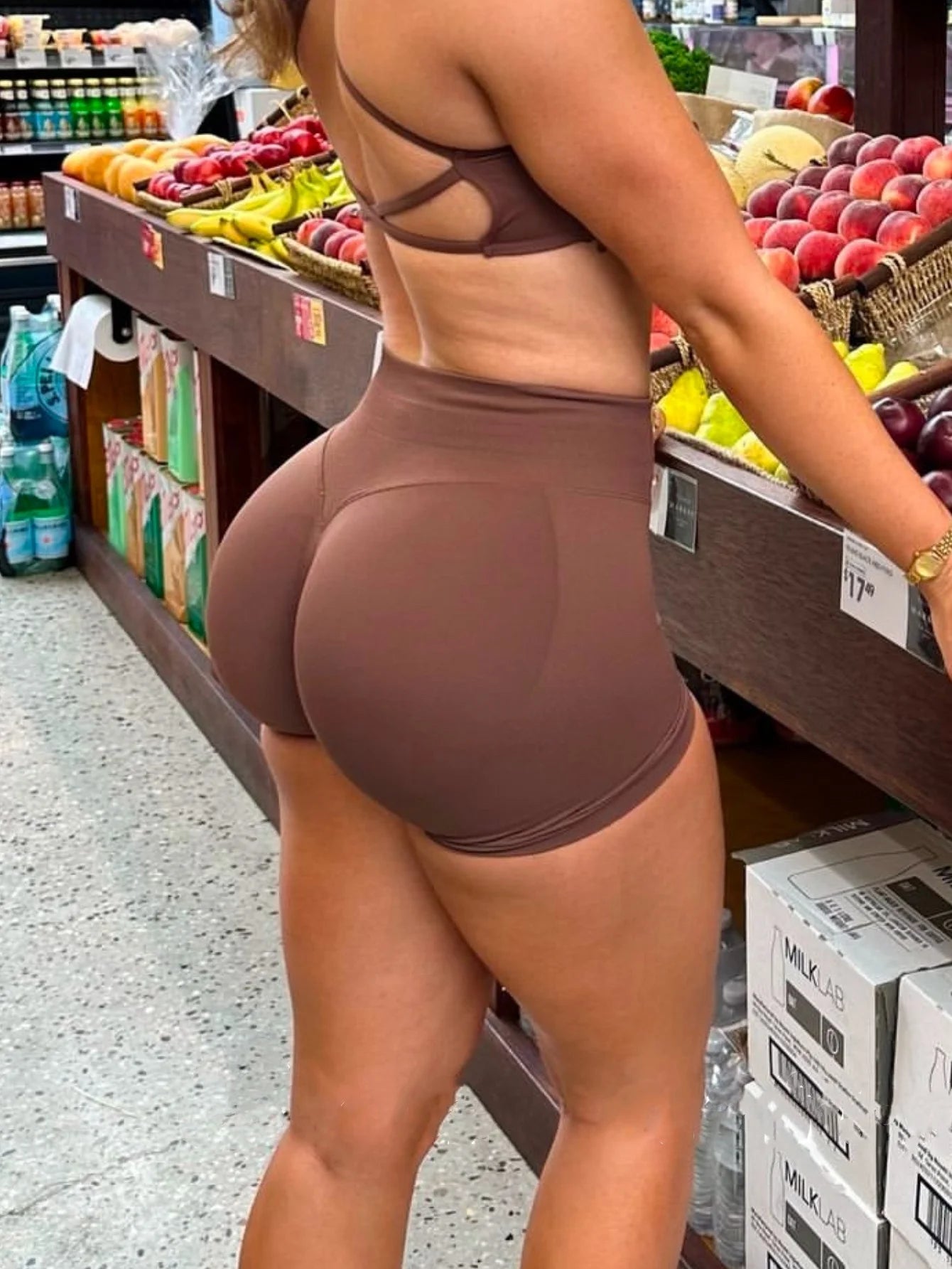 Seamless Low-Waist Biker Short