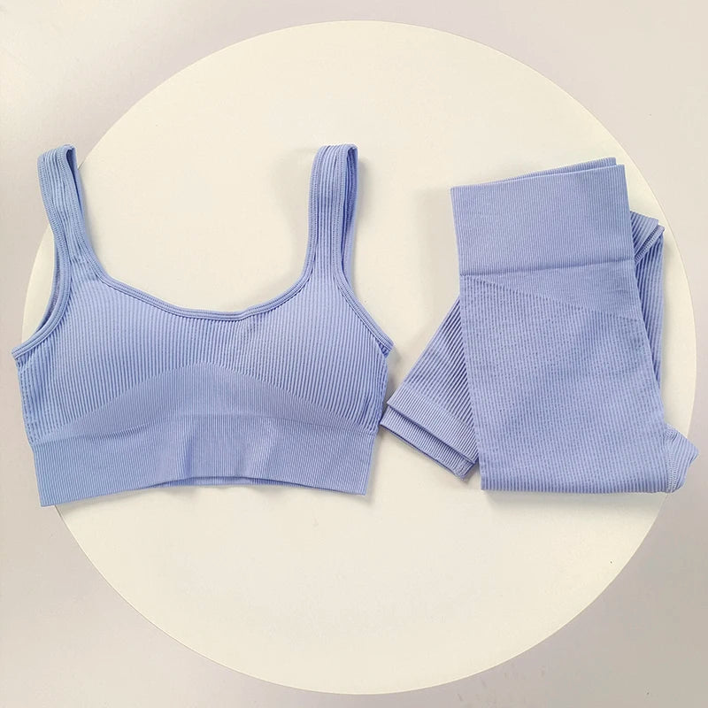 Ribbed Freedom Seamless Sweatshirt Suit