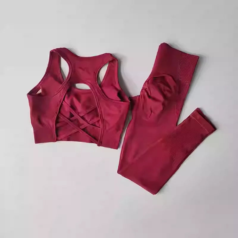 Elevate Ribbed Tracksuit & Bra Set