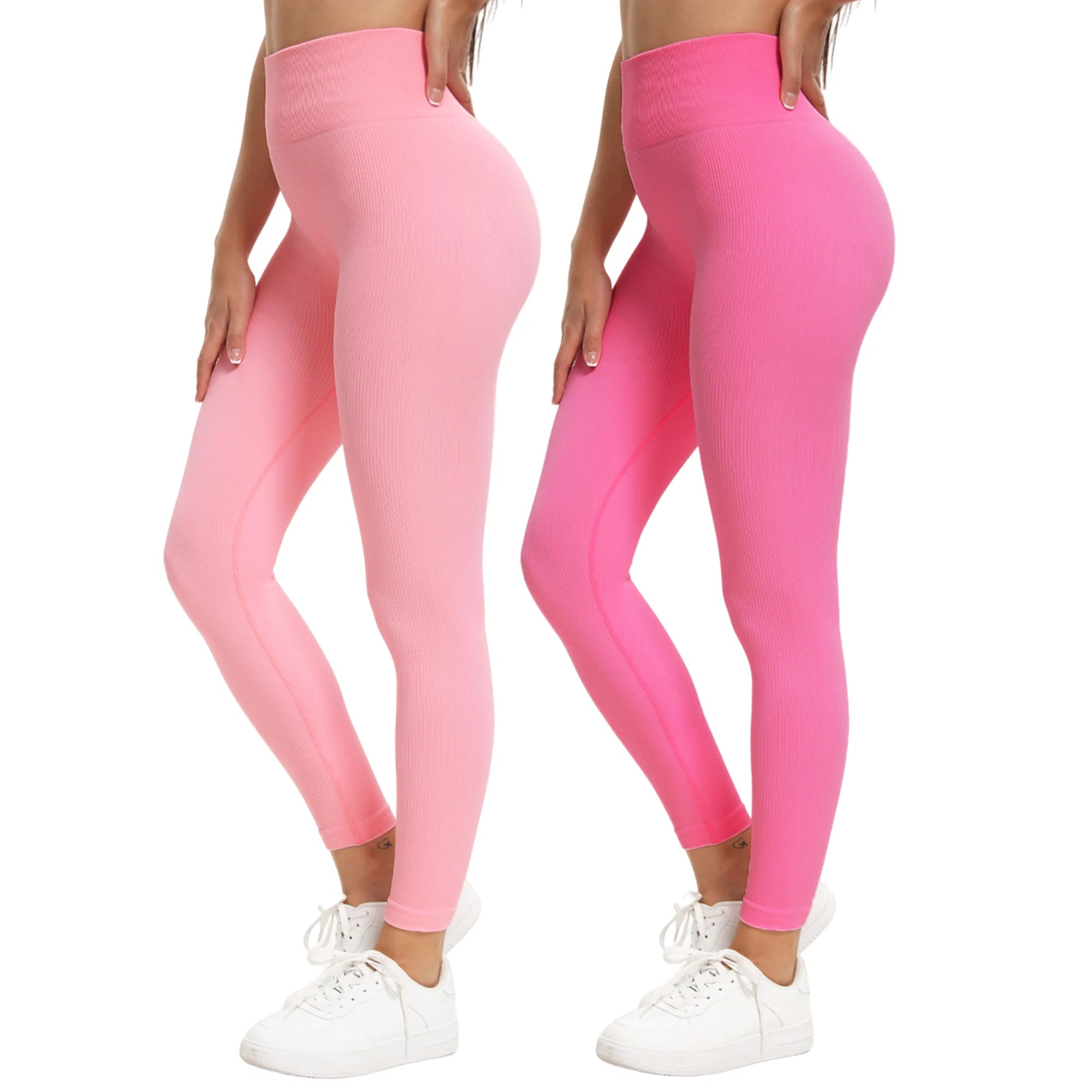 ElevateSculpt" Seamless 2-Pack Leggings