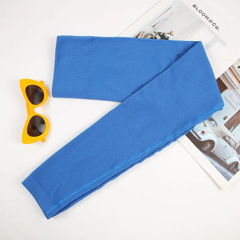 Ribbed Freedom Seamless Fitness Outfit