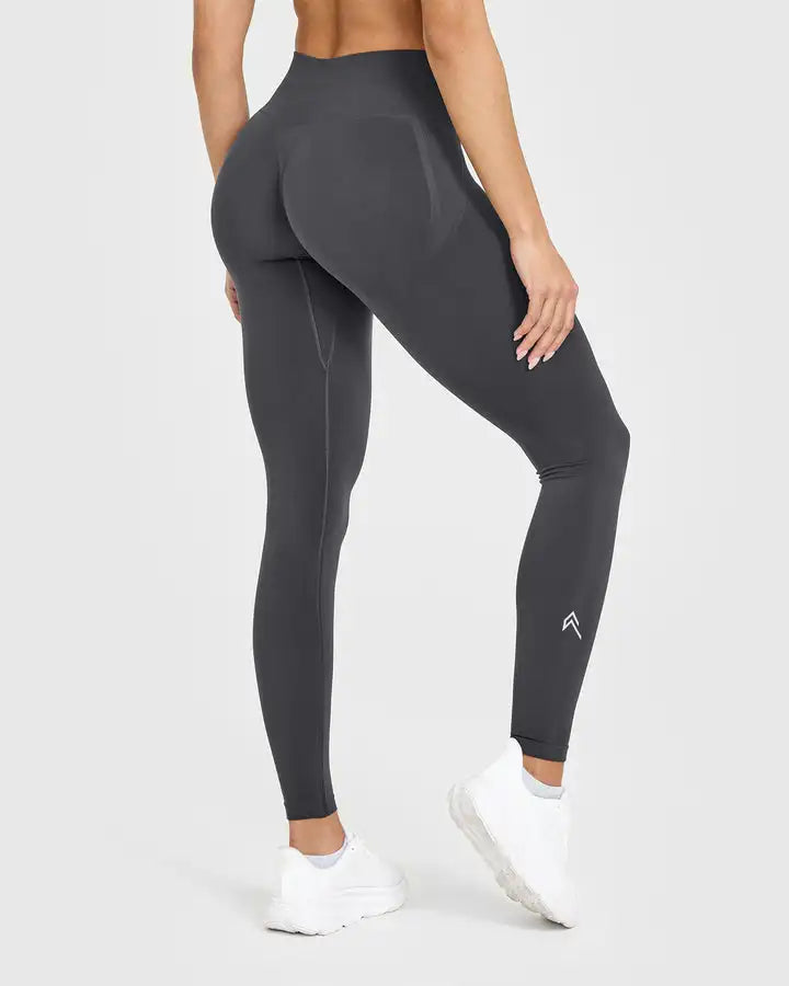 Oner Active Women Yoga Leggings Gym Yoga Cycling Seamless Honey Peach Hip Women's Pleated High Waist Tight Scrunch Butt Pants