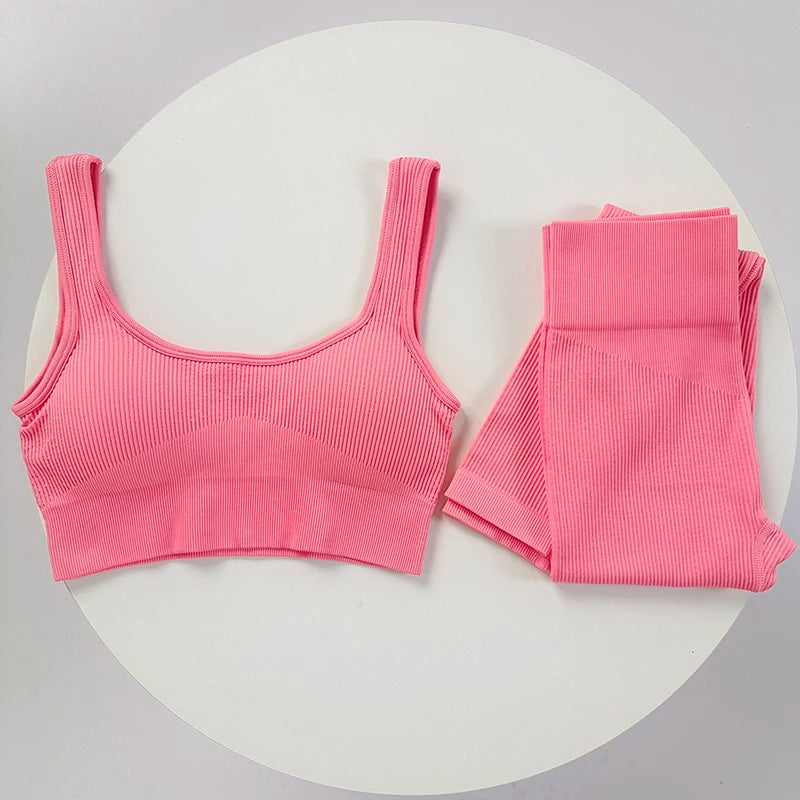 Ribbed Freedom Seamless Sweatshirt Suit