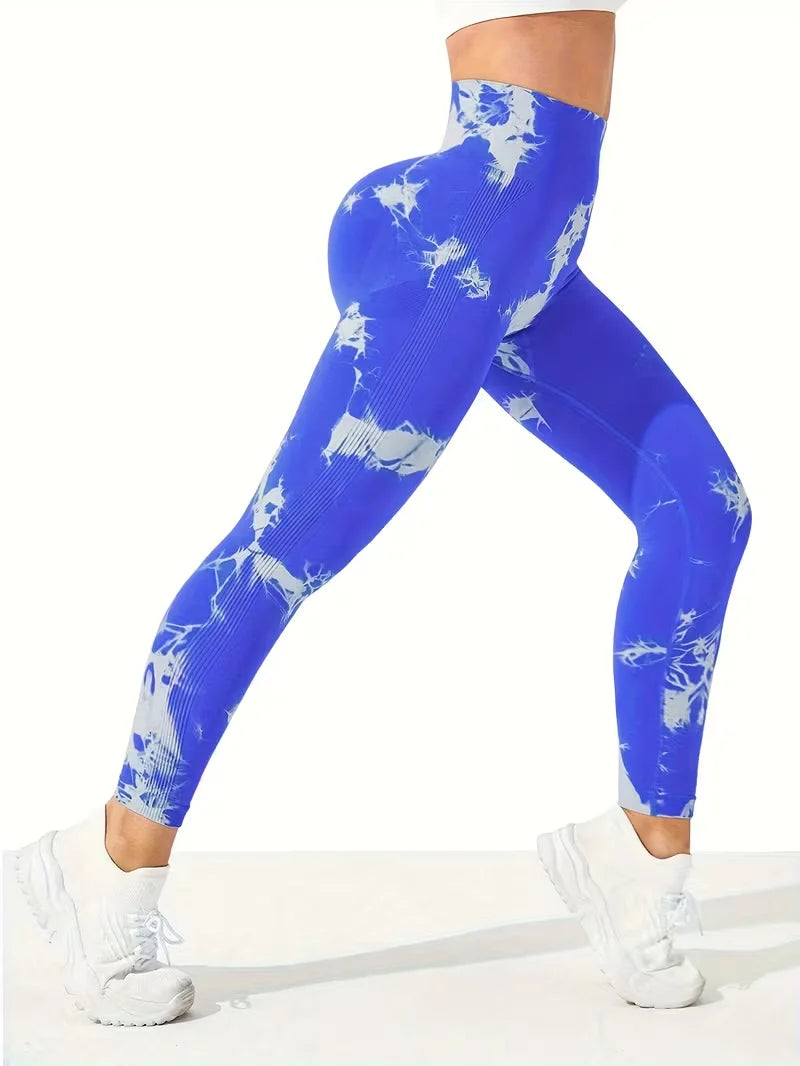 Contour Fit Seamless Tie-Dye Tight