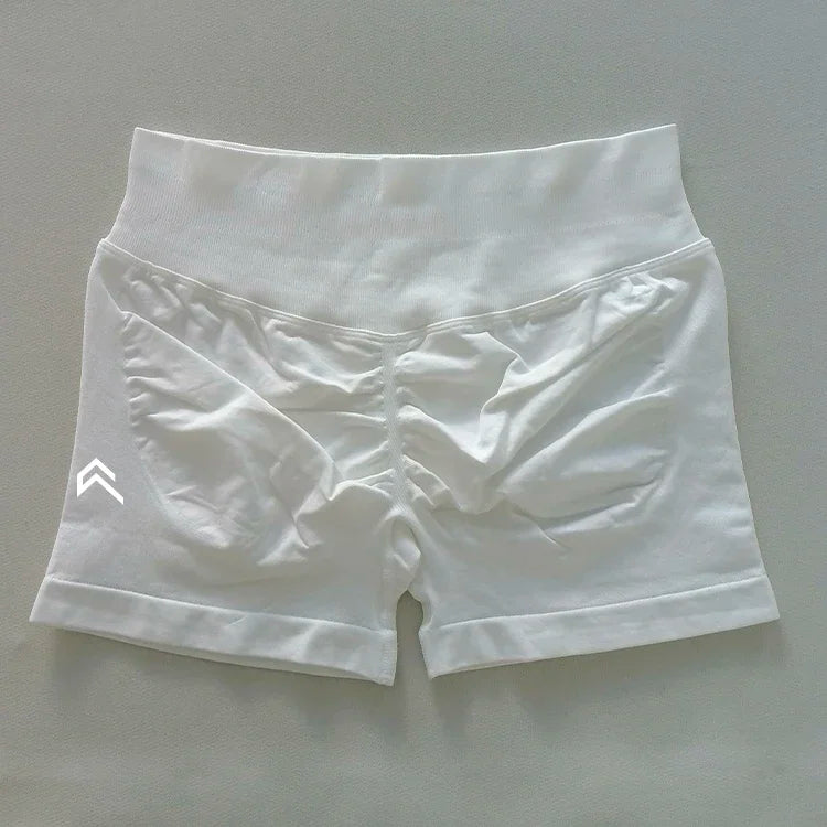 Oneractive High Waist Amplify Seamless Shorts Women Scrunch Butt Yoga Shorts Push Up Gym Shorts Athletic Booty Workout Short